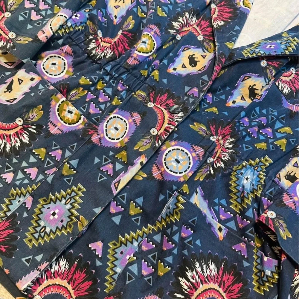 Colorful Patterned Jacket - Picture 2 of 3